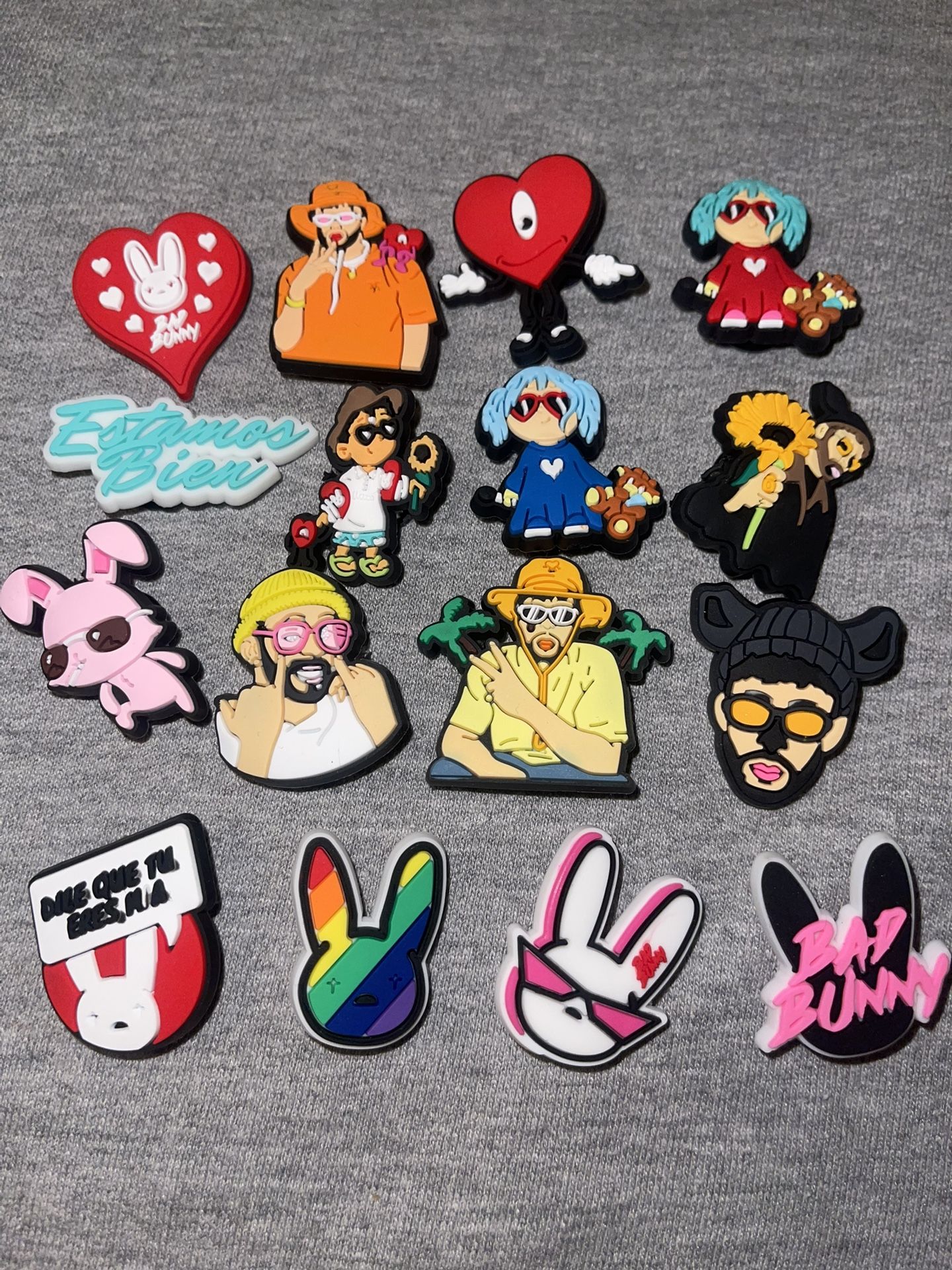 Bad Bunny Croc Jibbitz Charms