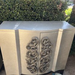 Silver Dining / Room Cabinets