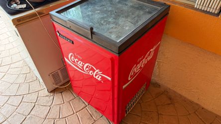 Genuine Coca-Cola top loading refrigerator