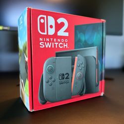 Nintendo Switch 2 - Brand New / Open Box (100% Unused)