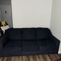 Navy Blue Couch 