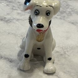 New In Box Ceramic Hinged Trinket Box Dalmatian Dog 