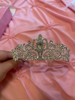 Silver tiara