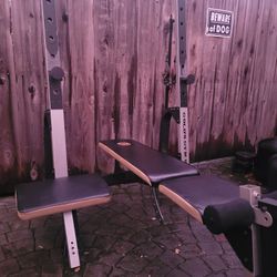 Olympic bench press n weights