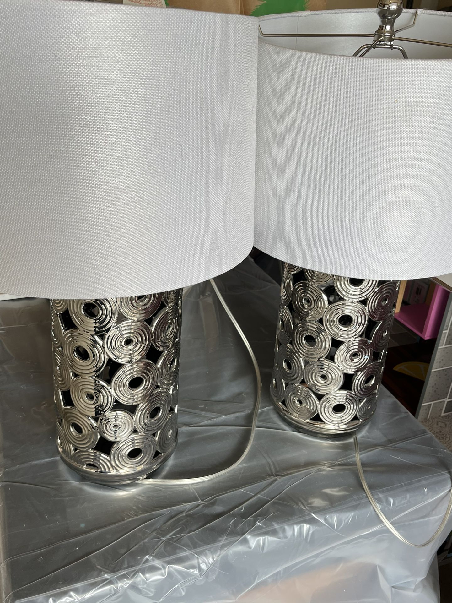 Silver Lamps