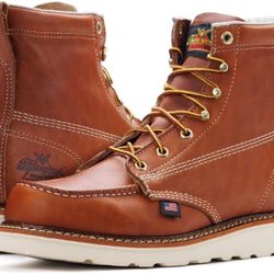 Thorogood American Heritage 6” Moc Toe Work Boots for Men - Steel Toe Premium