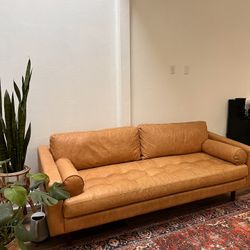 Leather Couch 