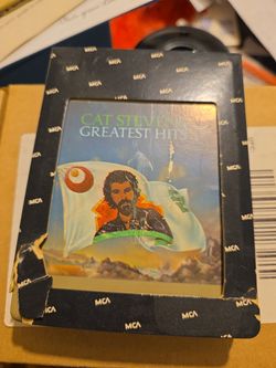 Vintage Cat Stevens Greatest Hits 8-Track Tape (1975 A&M Records)