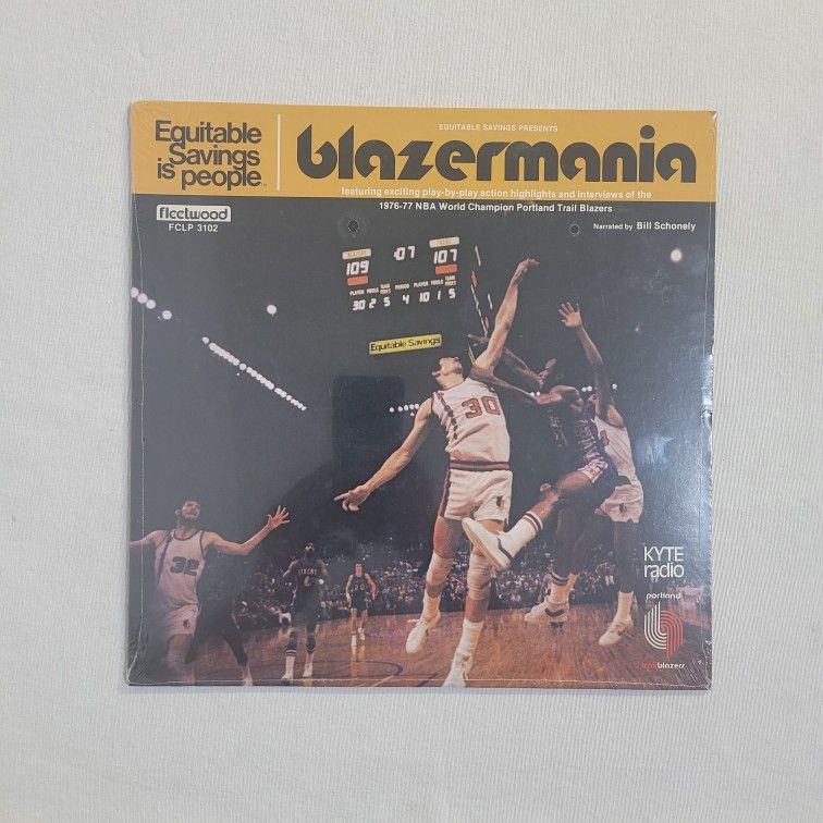 NEW '77 NBA Champ Portland Trailbalzers Vinyl Record