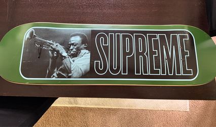 Supreme X Miles Davis Skateboard Deck