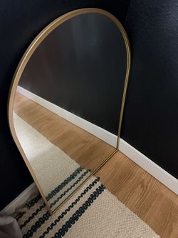 Arched Mirror, Gold Frame