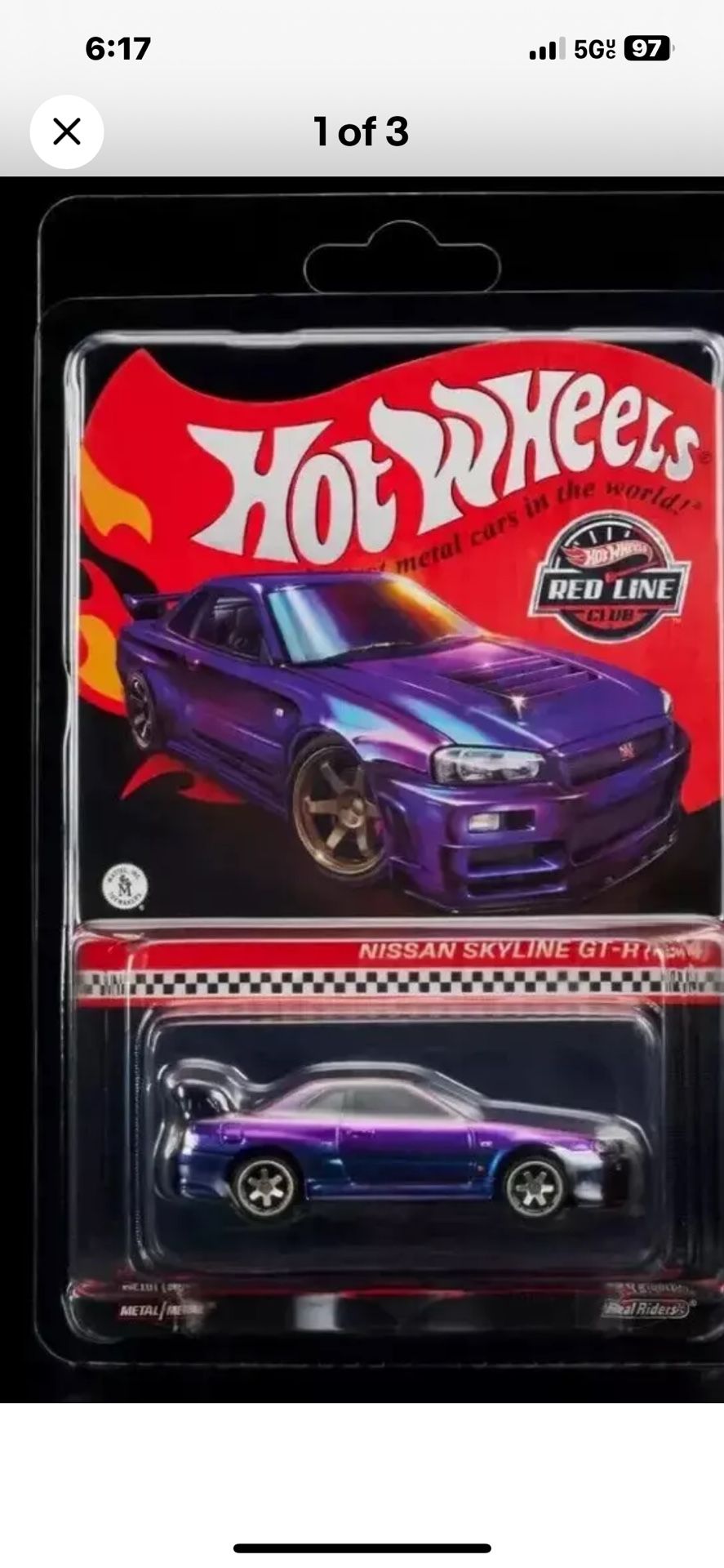 2024 Hot Wheels Collectors RLC Nissan Skyline GT-R BNR34