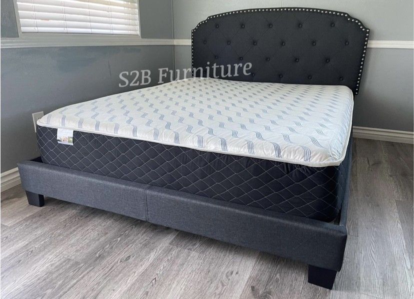 Full Grey Burlap With Ortho Matres!!