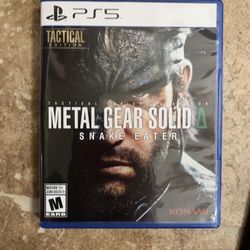 Metal Gear Solid PS5