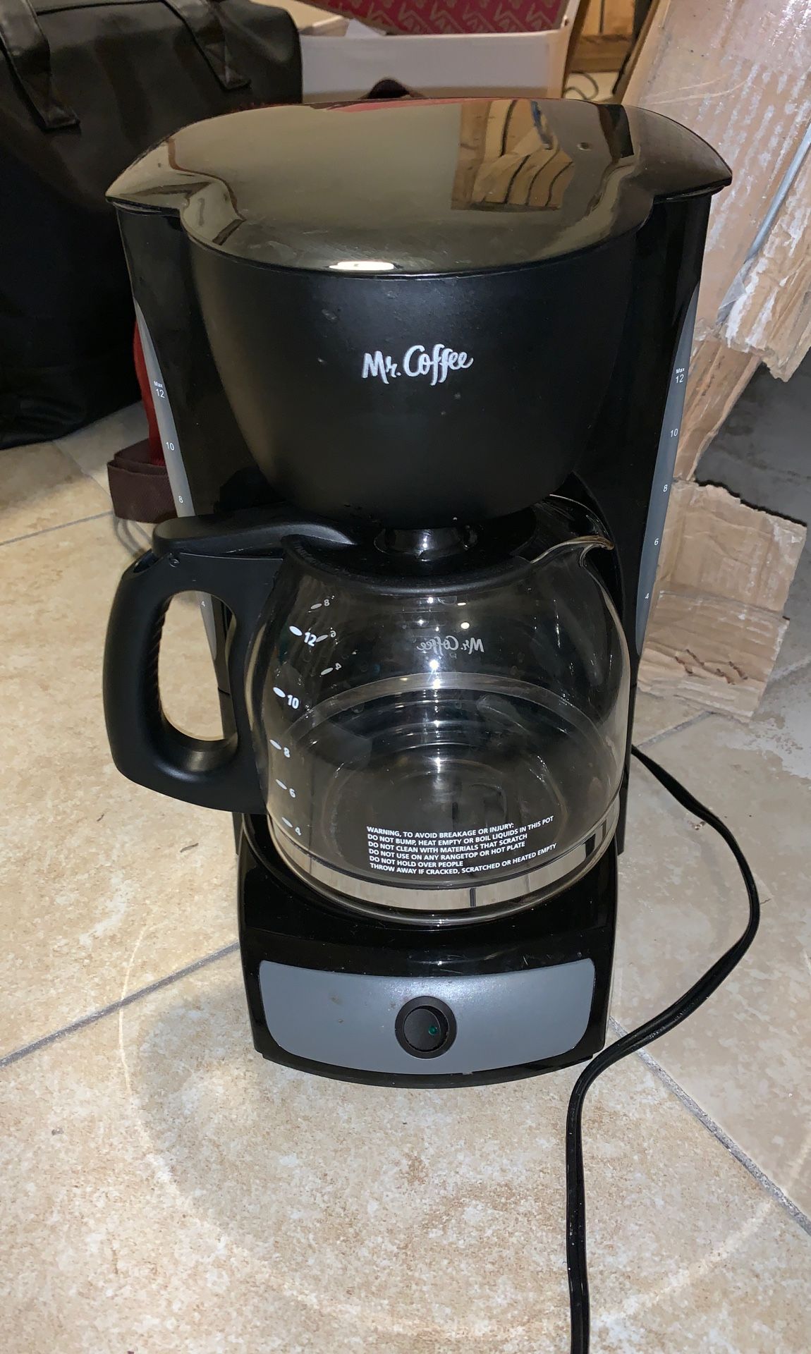 Mr Coffee 12 Cup Switch Maker Black For In Kennewick Wa Offerup Mr Coffee 12 Cup Switch Maker