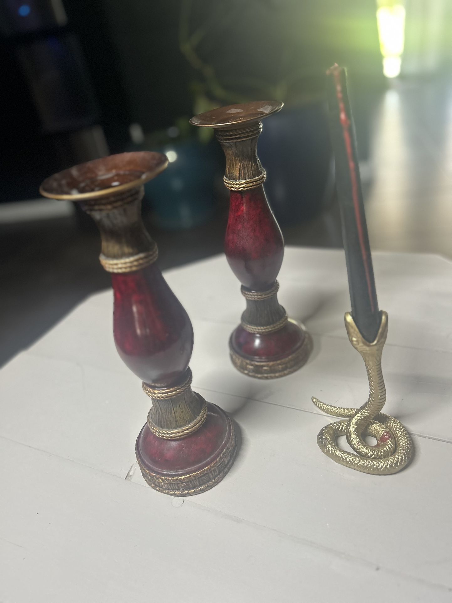 Halloween Decor Candle Holders