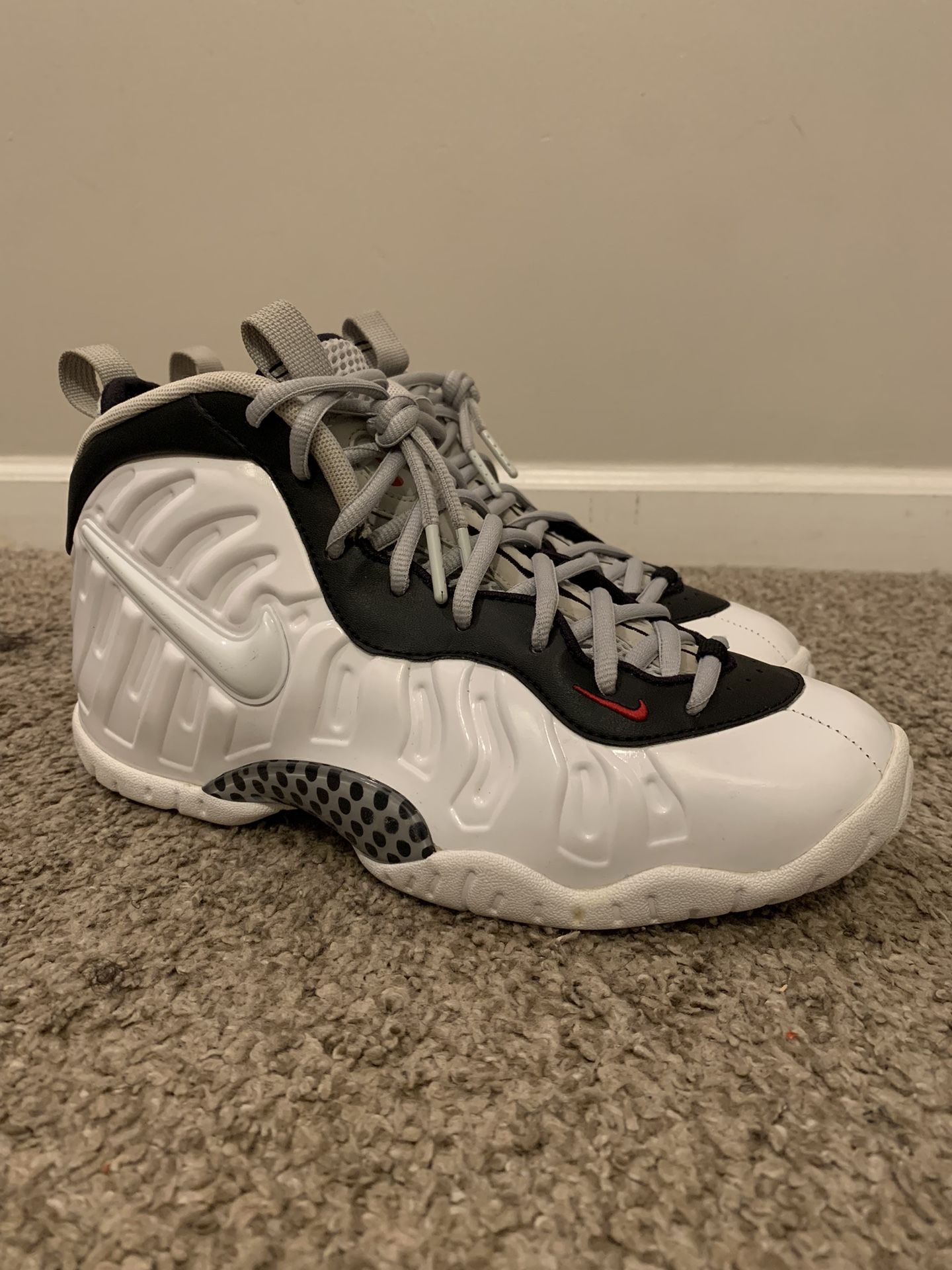Nike air foamposite pro - Chrome White