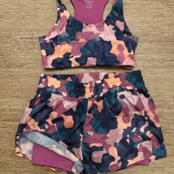 Reebok Matching Workout Set Size M