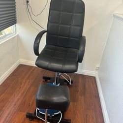 Pedicure Chair And Foot Spa Basin