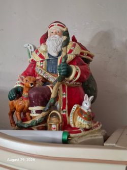 Santa w/ Toyota Cookie Jar