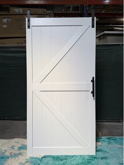 42” x 84” Barn Door with Installation Kit NEW
