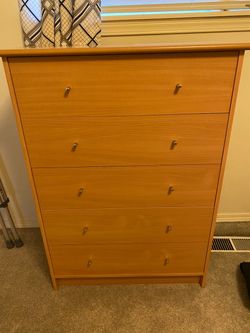 Five drawer dresser
