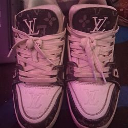 LV Trainer Shoes 10.5 
