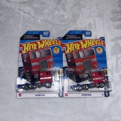 Hot Wheels Optimus Prime 