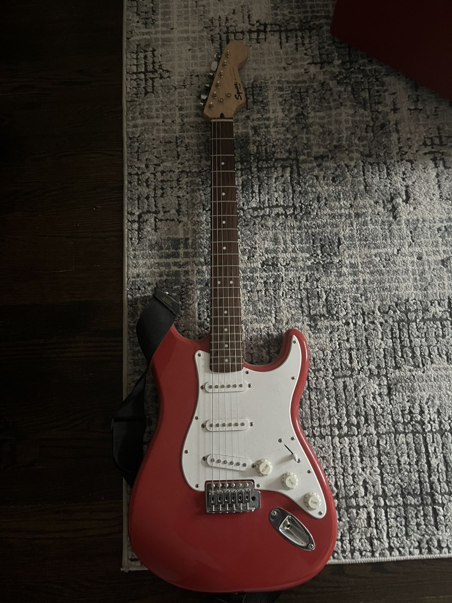 squier fender bullet strat electric guitar