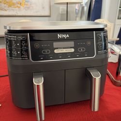 Ninja Air Fryer - 8 Qt  - Dual Zone - Matte Grey