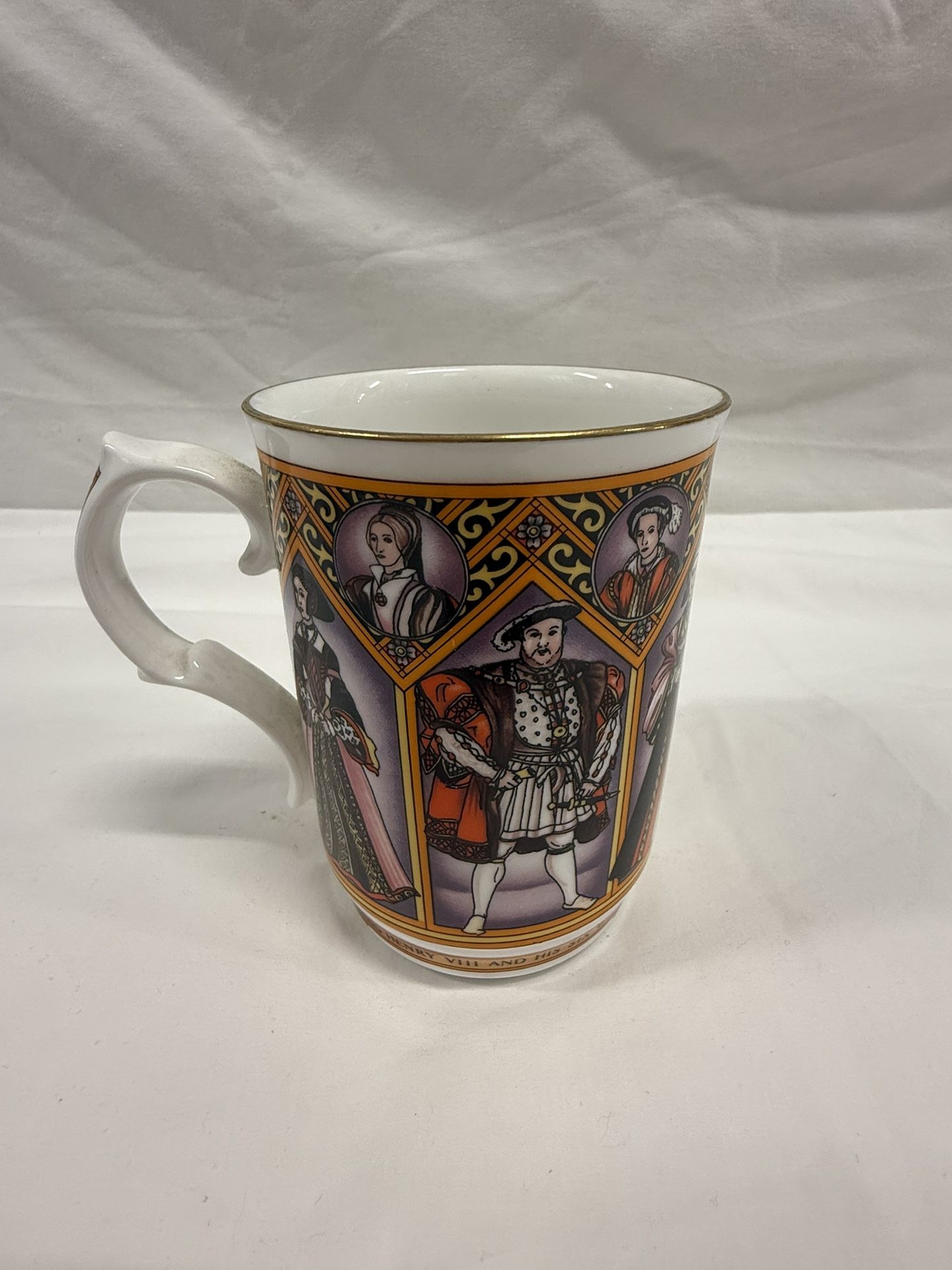 Vintage Style Sadler Mug By King Henry VIlI and His Six Wife's.
