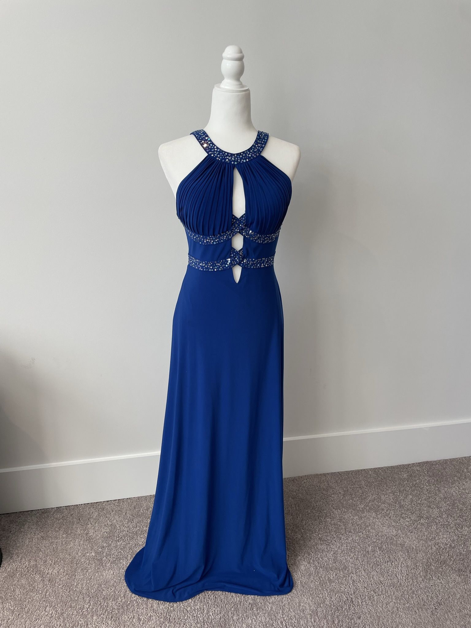 Royal Blue Gown/Prom Dress