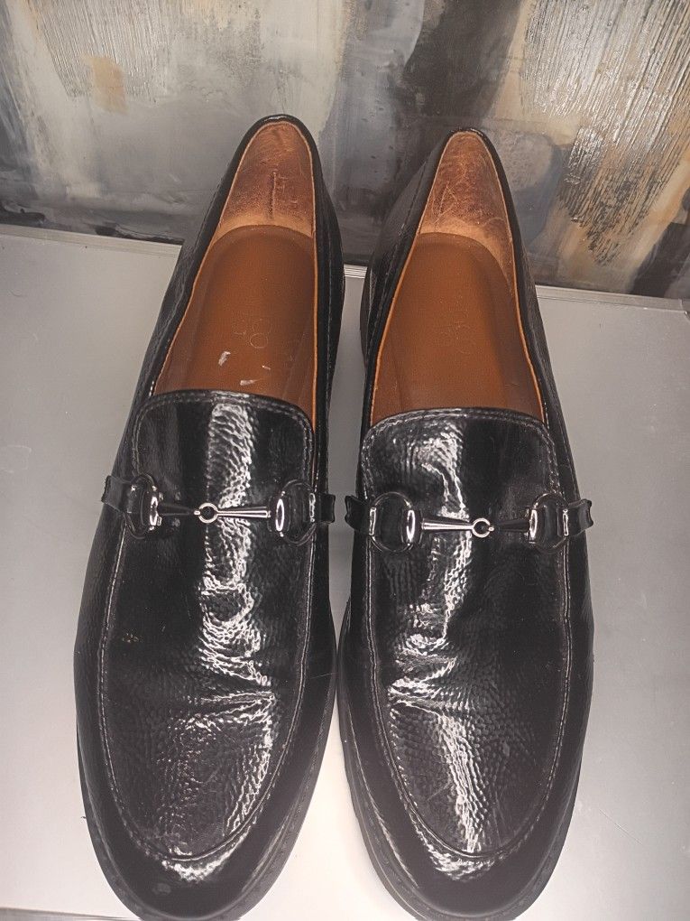 Franco Sarto Patent Leather Loafers