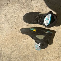 Jordan 5 Aqua  Size 8