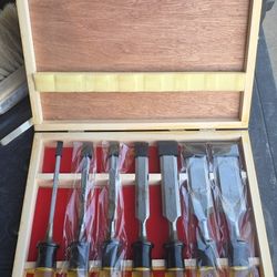 Woodworking Chisel Set Of 7