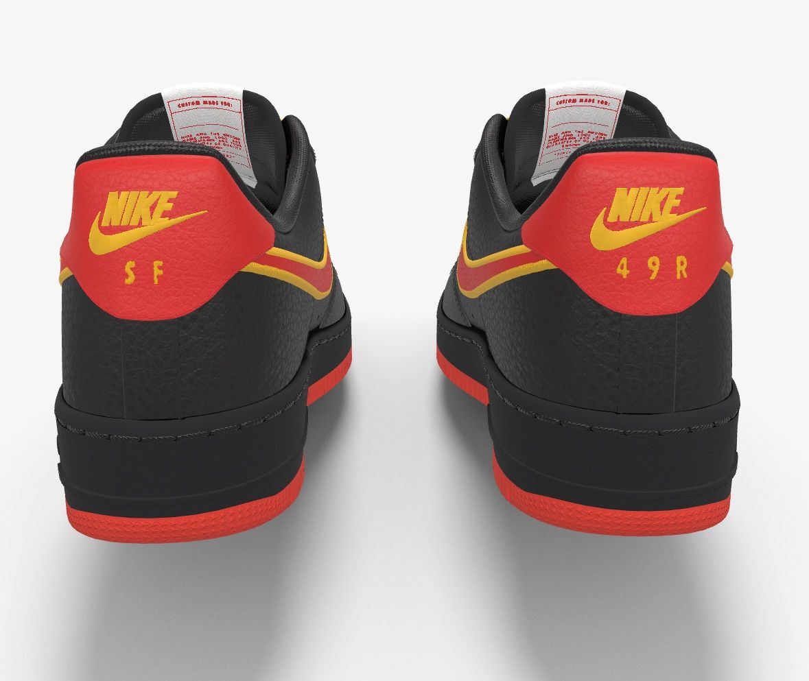 49ers Or Raiders Custom AF1’s