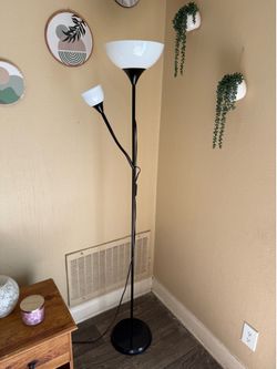 Tall dual lamps
