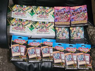 Yugioh Duelist’s Advance! Phantom Revenge Mini Box! The Chronicles Deck! + 6 Packs! New Factory Sealed! 8 Box & 6 Hanger Packs!