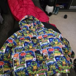 Andy & Evan TMNT toddler Bomber Jacket
