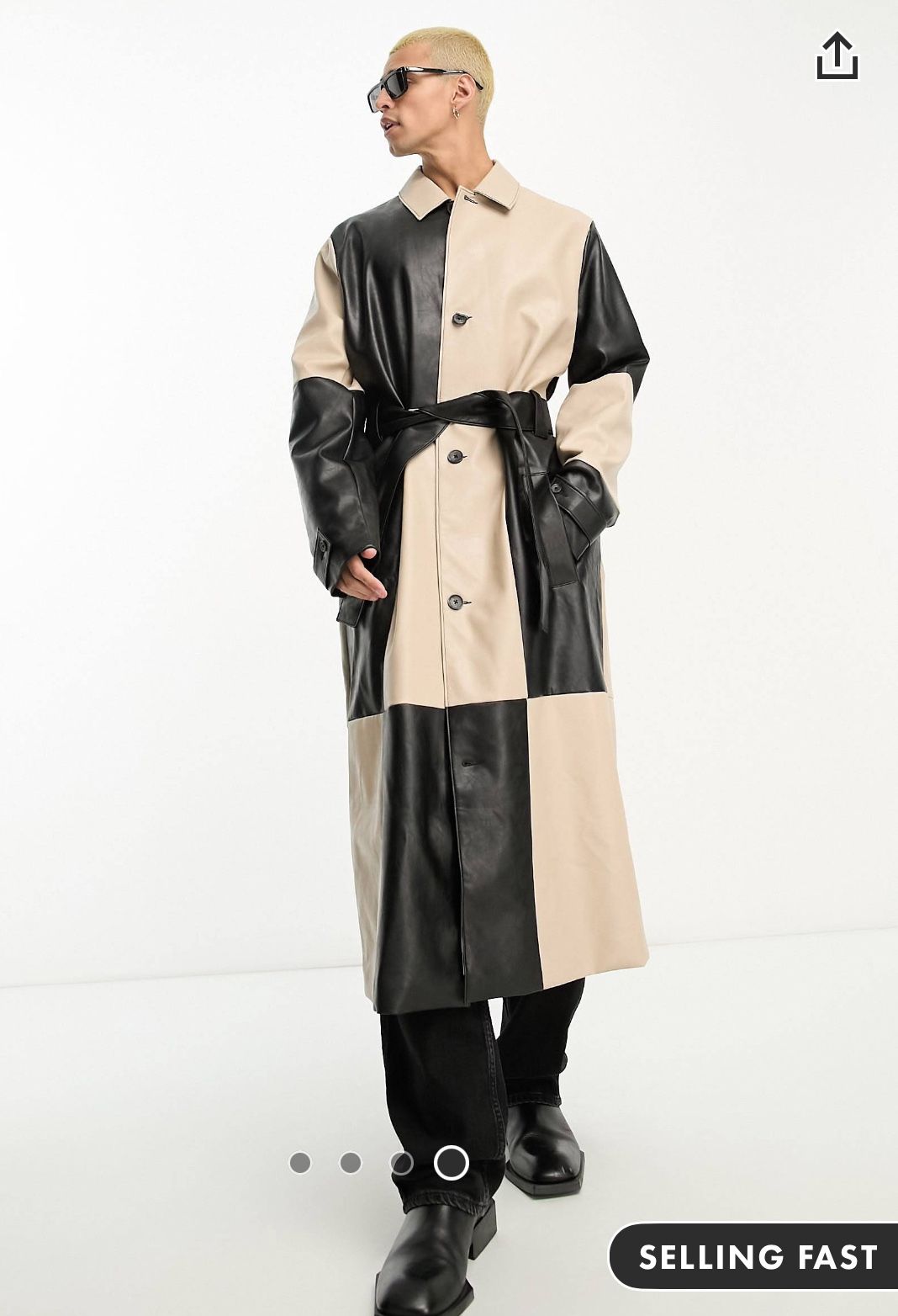 ASOS TRENCH COAT XXL