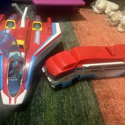 2 Paw Petrol Toys 