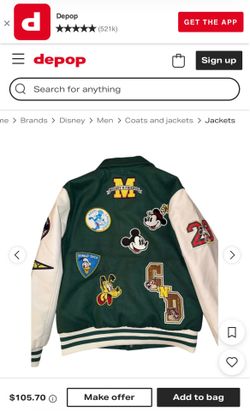 MICKEY DISNEY JACKET- BRAND NEW $60 only
