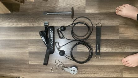 ANGLES 90 CABLE PULLEY SYSTEM