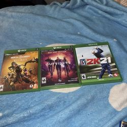 Xbox bundle of 3 games