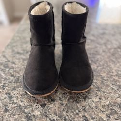 Toddler Black Boots