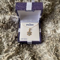 Disney’s Frozen Necklace 14kt Gold