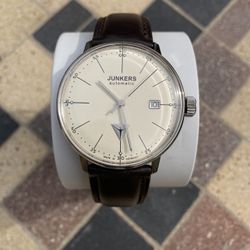 Junkers 6050 5 Bauhaus Automatic Watch with Domed Hesalite Crystal for Sale in Caspiana LA OfferUp