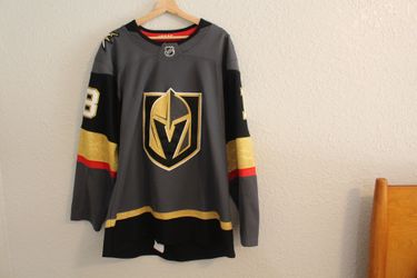 Adidas Vegas Golden Knights James Neal #18 Gray NHL Hockey Jersey Size 50 L