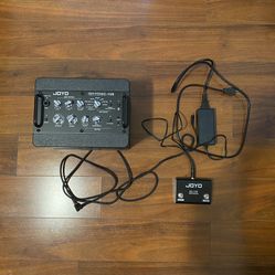 JOYO (DC-15S) 15W Portable Guitar Amp Combo | 9 Preamp Models + Looper, Drum Machine, Modulation, Delay & Reverb | Rechargeable Battery 