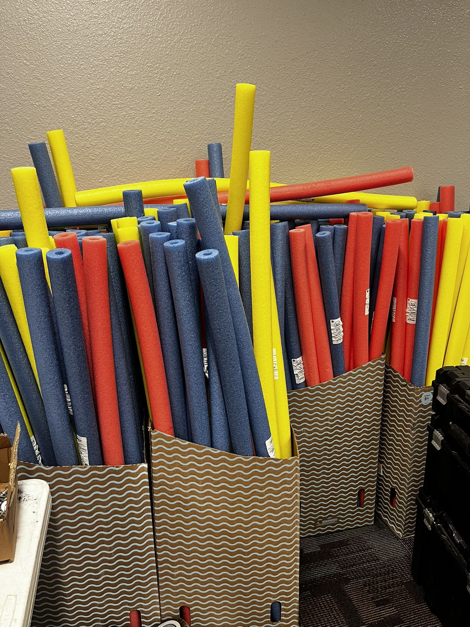 Large Lot Of Pool Noodles!